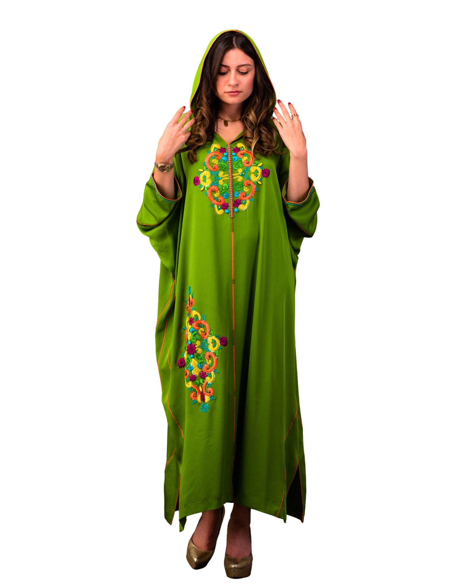 chilaba marroquí mujer